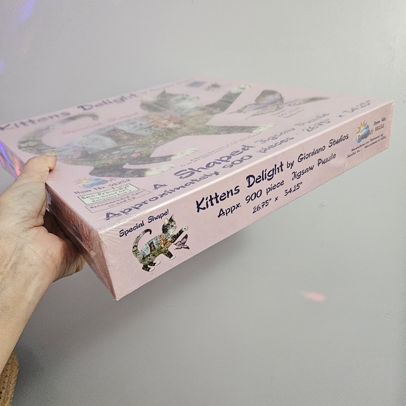 Kittens Delight Special Shape Approx. 900 Piece Jigsaw Puzzle. Sealed New - Picture 3 of 15